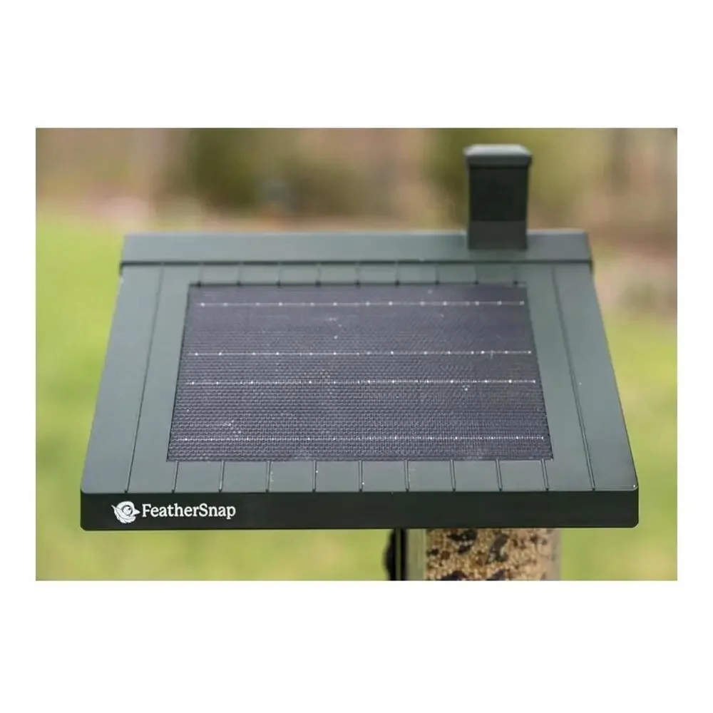 FeatherSnap Smart Bird Feeder with AI Bird Identification and HD Camera w Stand